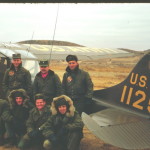 Second "Persuaders" Aircraft (Tail Number 505) with Aviation Section Members