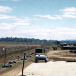 Battalion perimeter facing Airfield